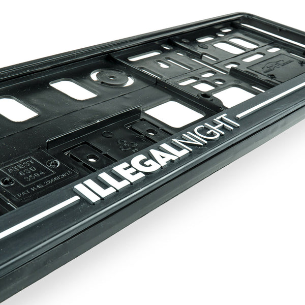 Ramka Tablicy Rejestracyjnej 3D - 2szt