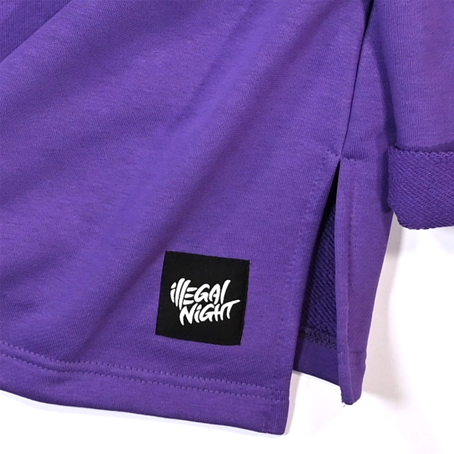Illegal Night Longsleeve Fioletowy "Bull"