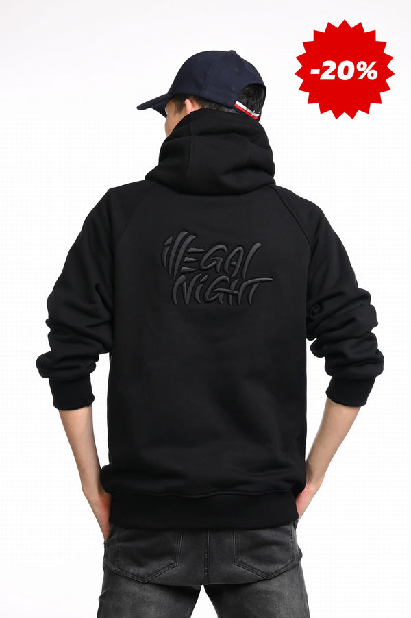 Bluza Illegal Night Classic premium 3D  black