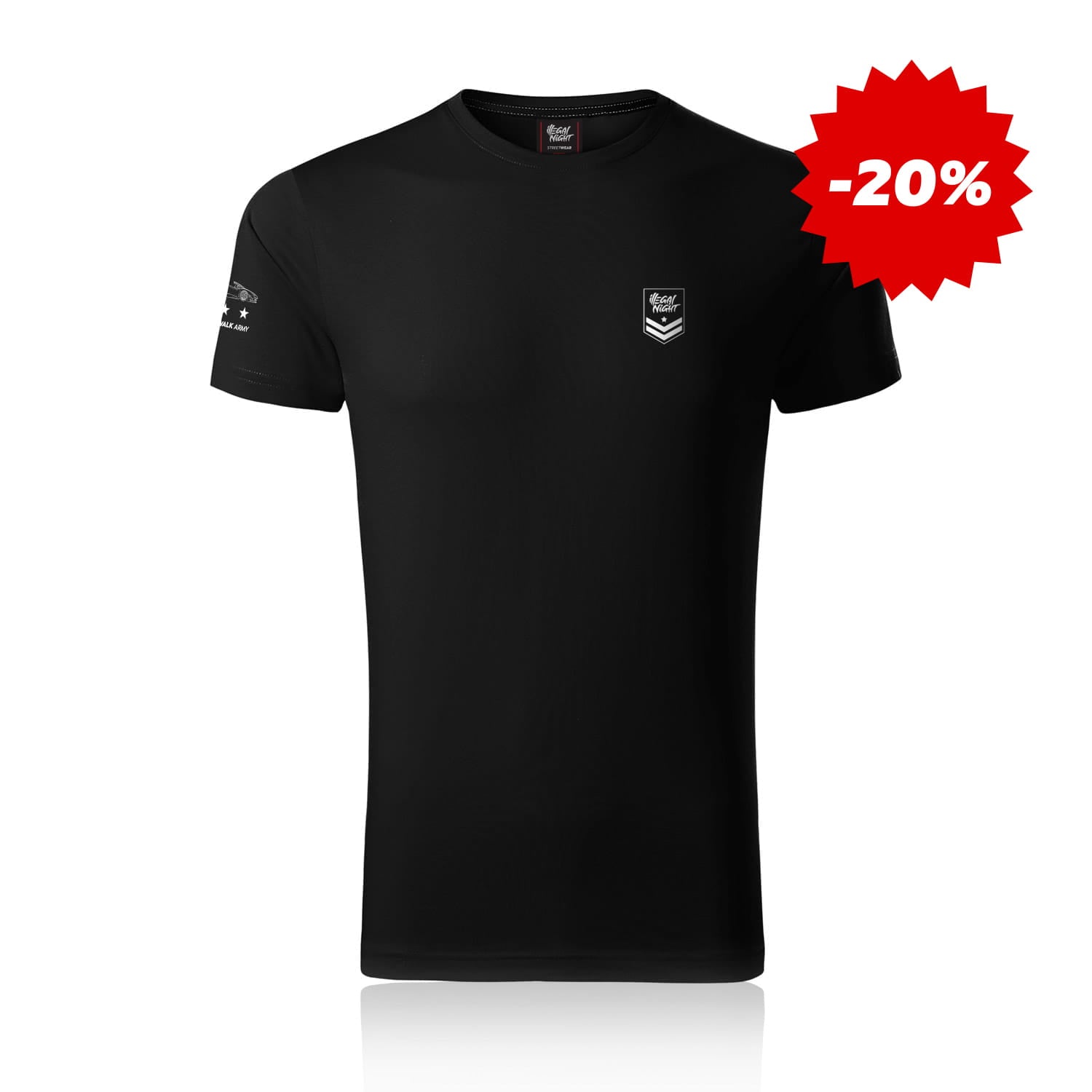 T-shirt  Illegal Night Force Black