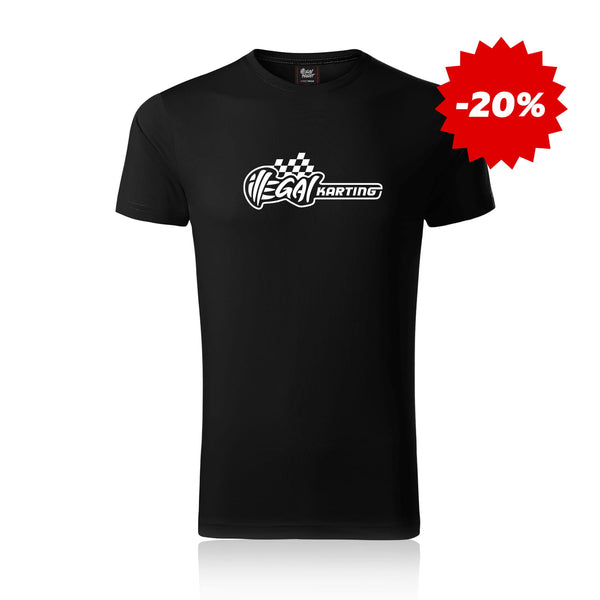 T-shirt Illegal Karting Black