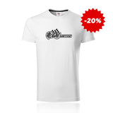 T-shirt Illegal Karting White
