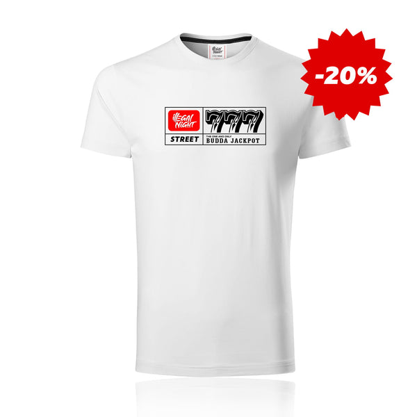 T-shirt Illegal Jackpot - wersja limitowana - white