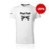 T-shirt Illegal Guns - wersja limitowana - white