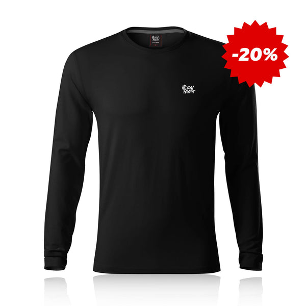 T-shirt  BraveMan Illegal Badge Black