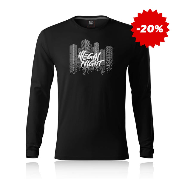 T-shirt  BraveMan Night City Black