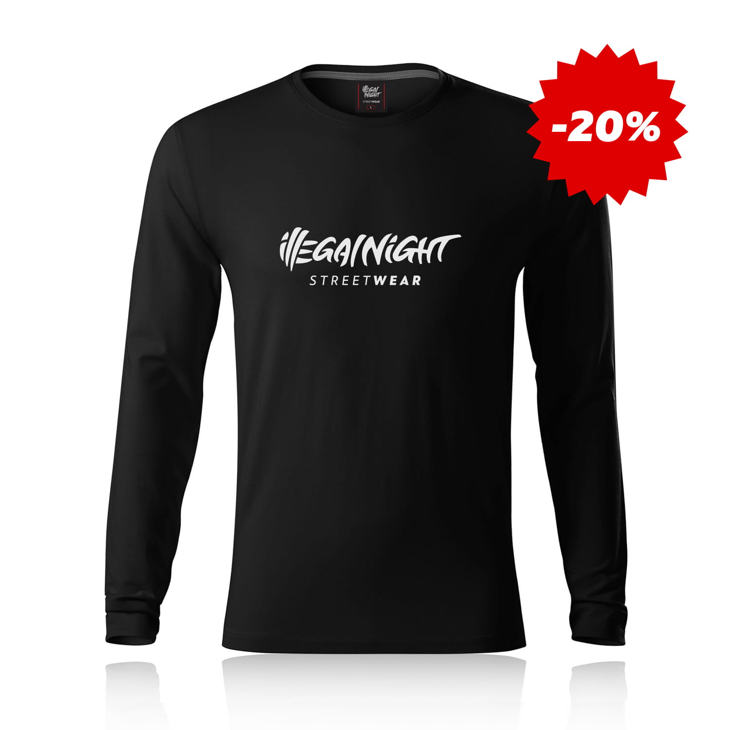 T-shirt  BraveMan Illegal Night Black