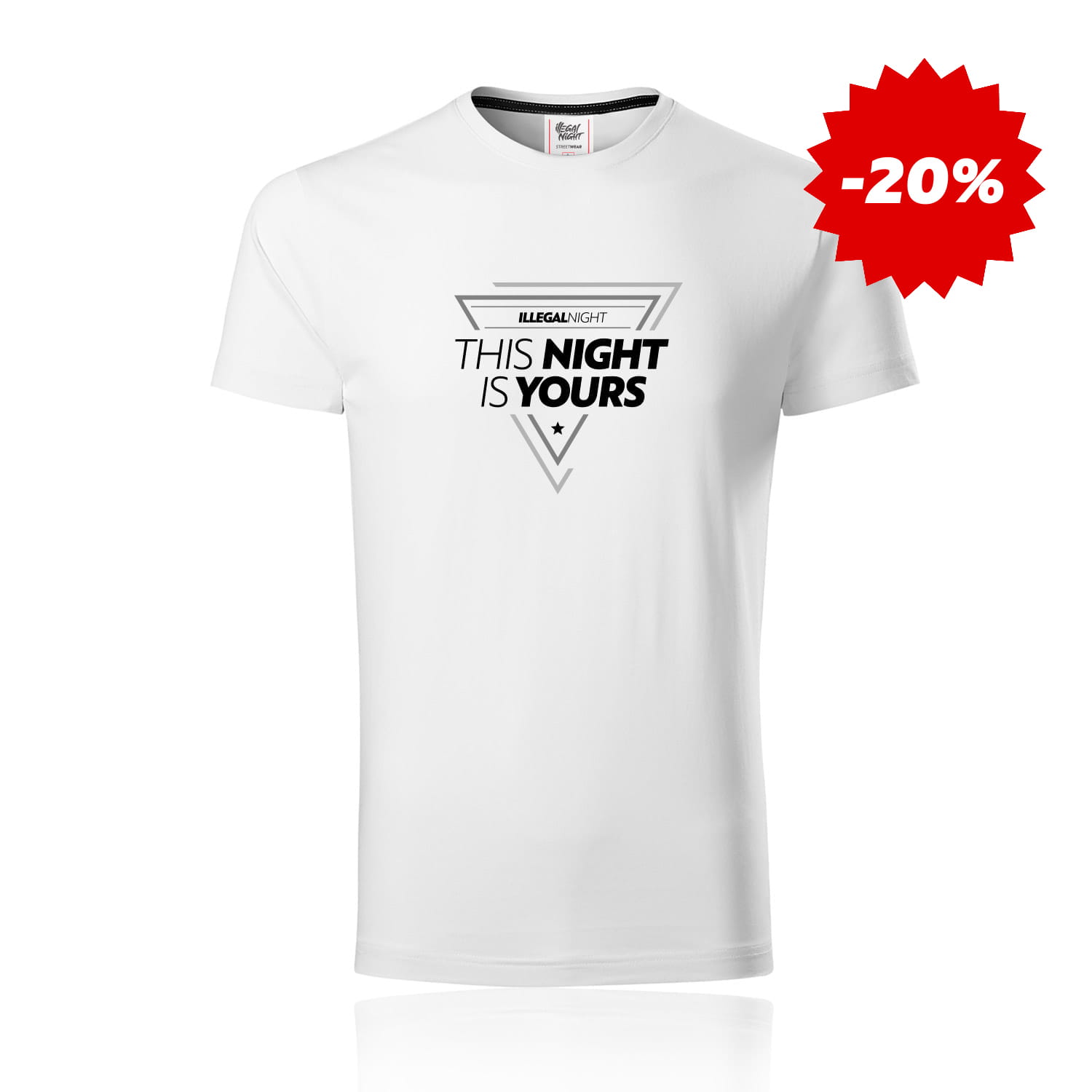 T-shirt  Exclusive Man - ThisNightIsYours white