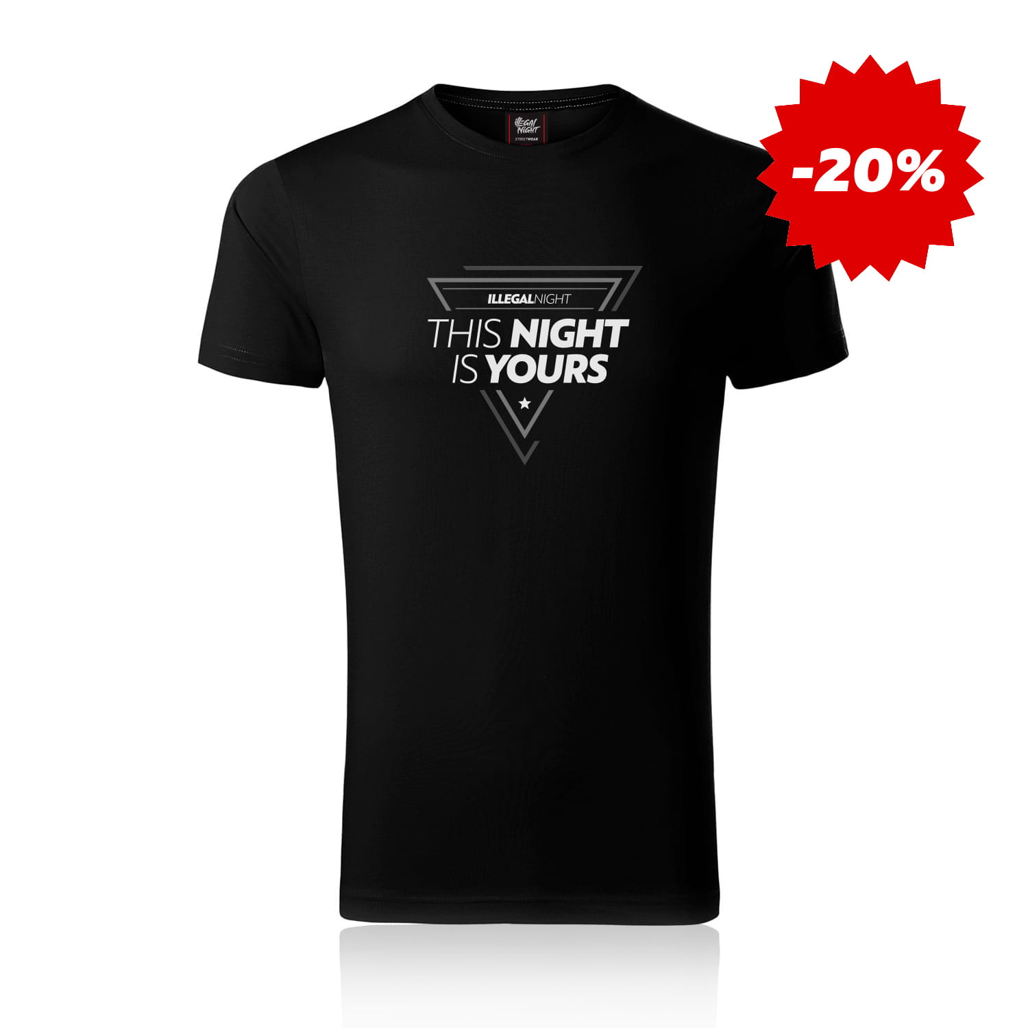 T-shirt Exclusive Man - ThisNightIsYours Black