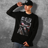 Illegal Night Bluza Czarna "Illegal Cars 2"