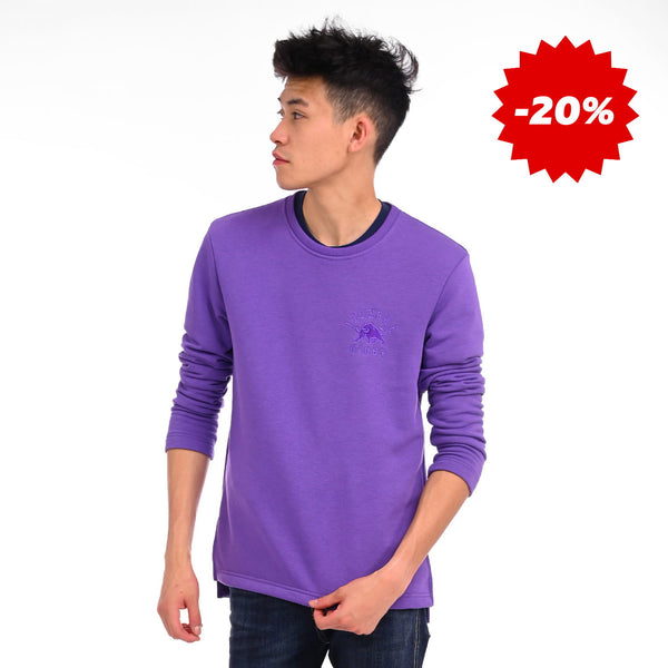 Illegal Night Longsleeve Fioletowy "Bull"
