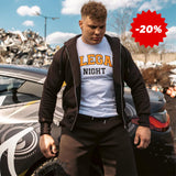University Illegal Night T-shirt Orange