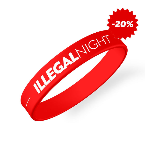 Opaska Illegal Night Red Name