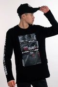 Illegal Night Bluza Czarna "Illegal Cars 2"