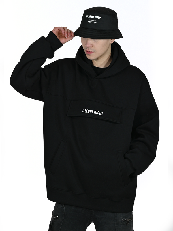 Bluza Illegal Night "OVERSIZE" BLACK