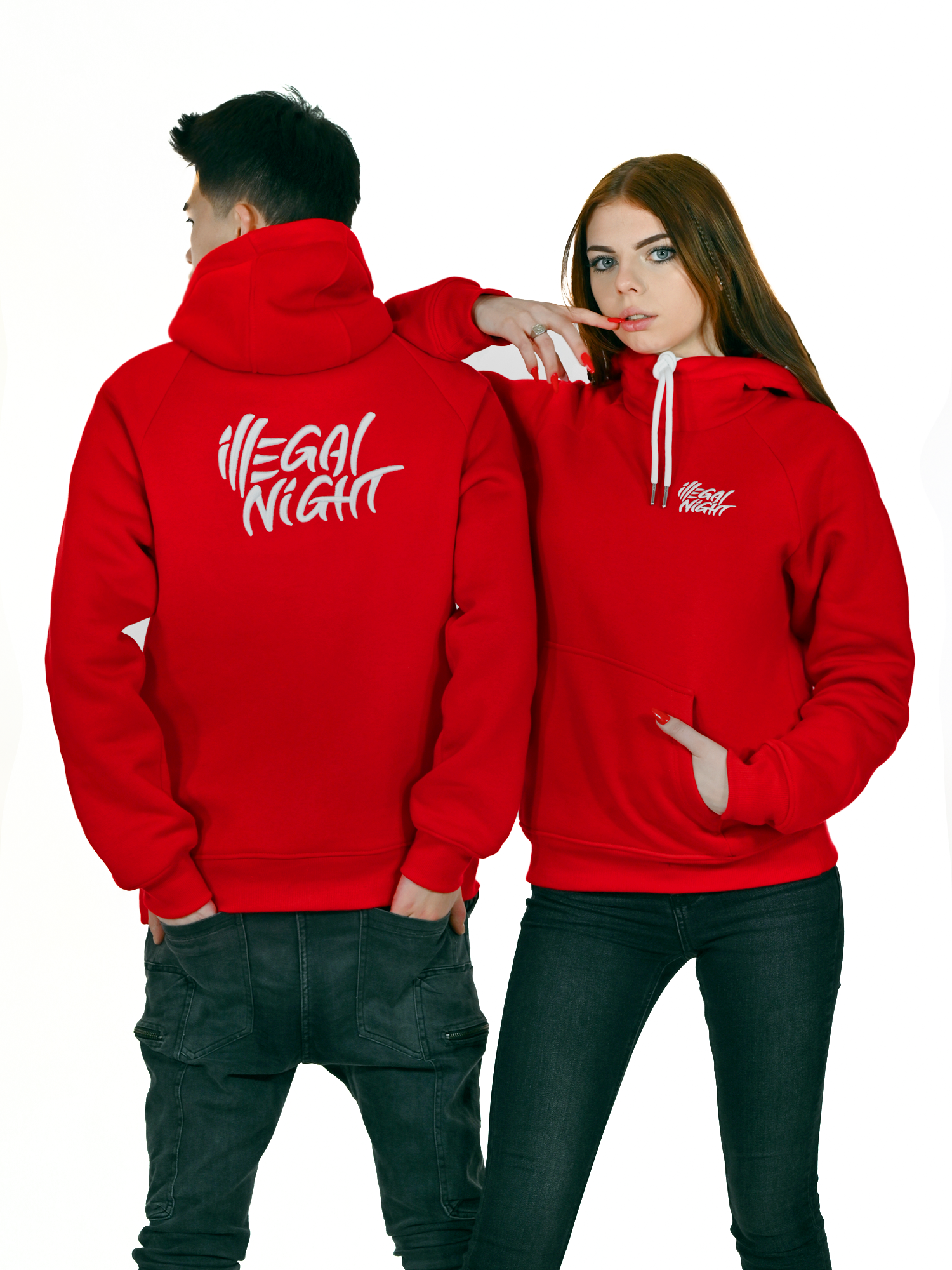 Illegal Night Bluza "Exclusive Classic 3D" Red