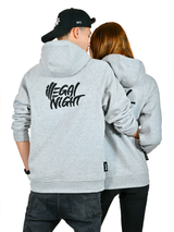 Illegal Night Bluza "Exclusive Classic 3D" Grey
