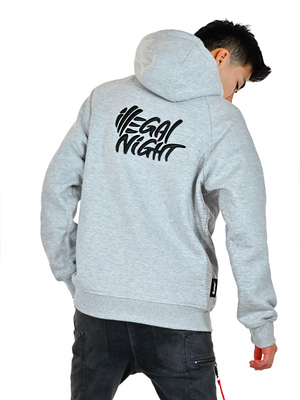 Illegal Night Bluza "Exclusive Classic 3D" Grey