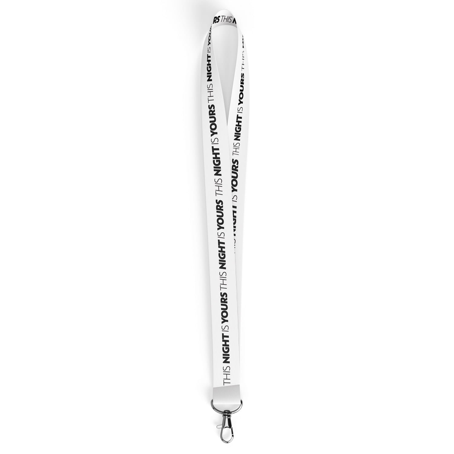 Smycz długa Illegal Night - White&Black name