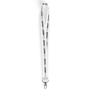 Smycz długa Illegal Night - White&Black name