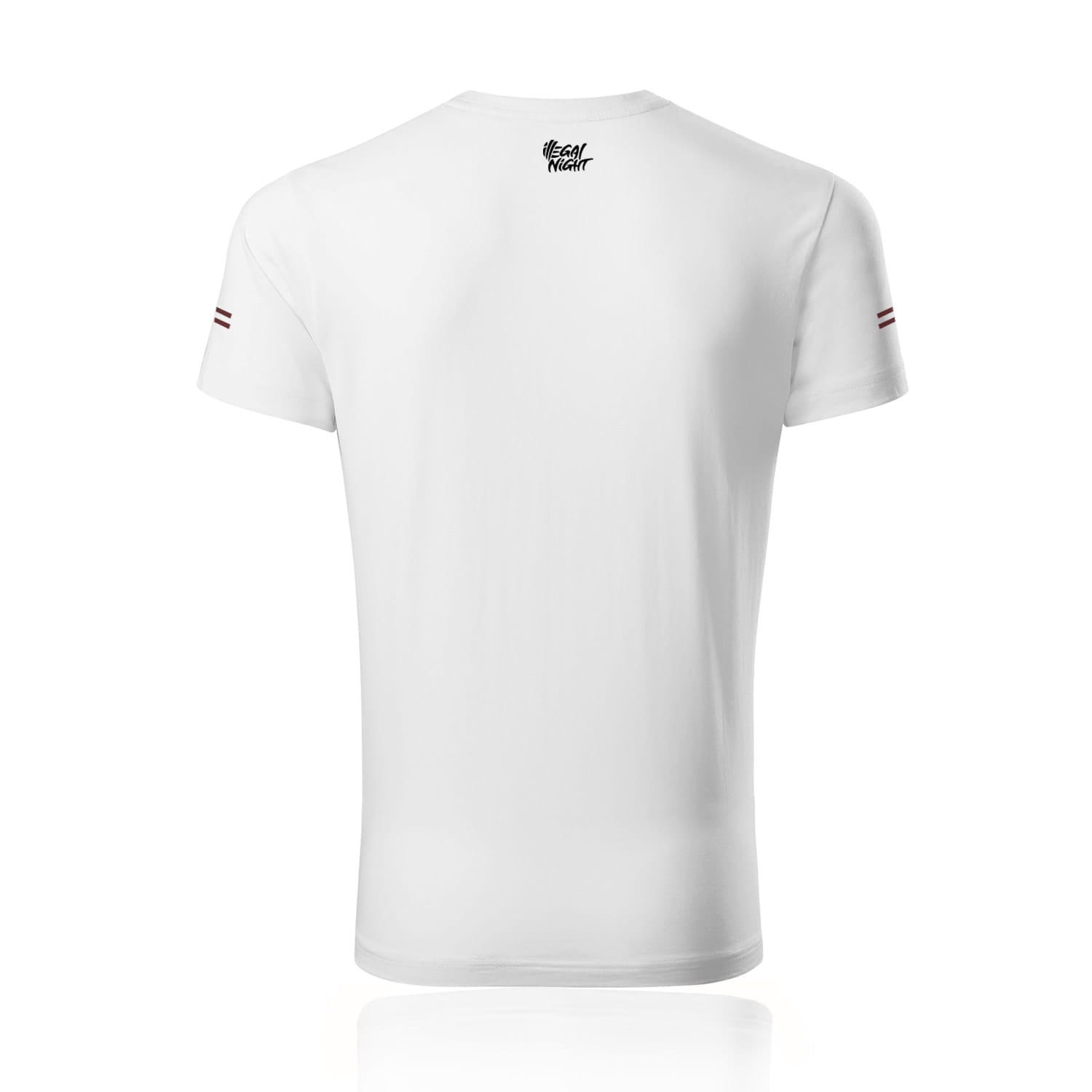 T-shirt Yellow Trace Illegal - wersja limitowana - white