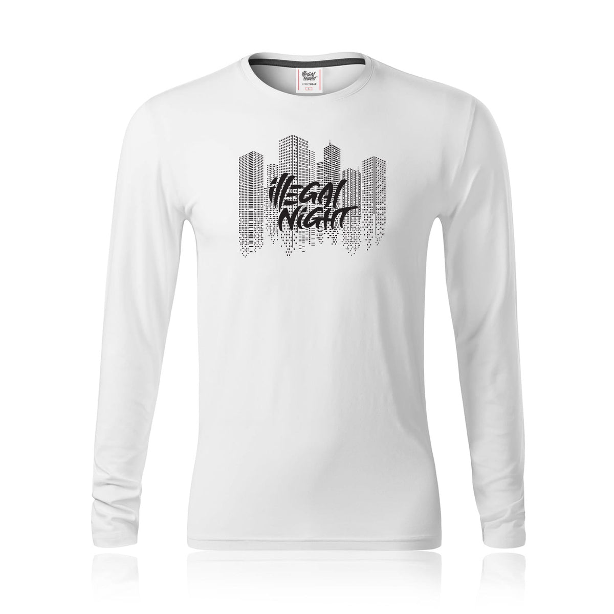 T-shirt  BraveMan Night City White
