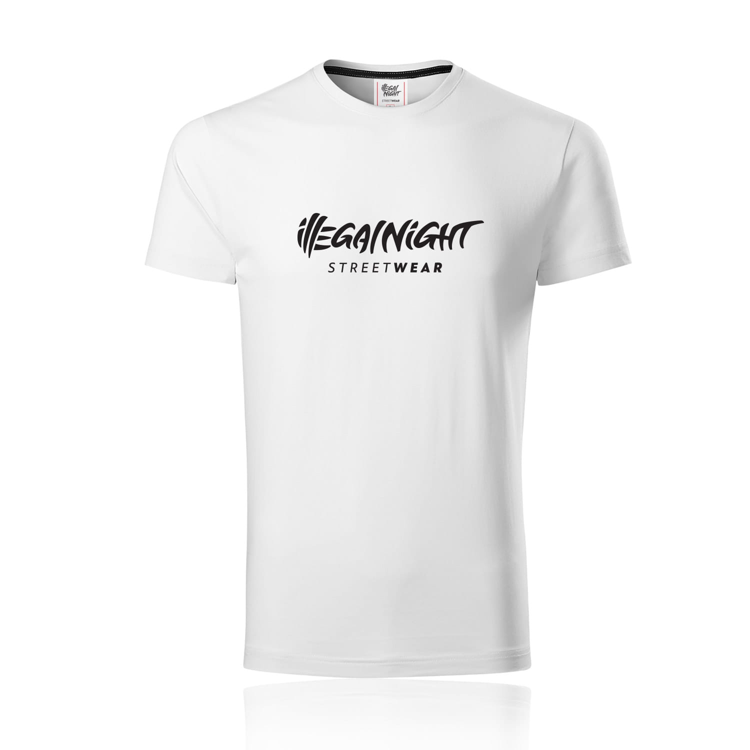 T-shirt  Exclusive Man Illegal Night white