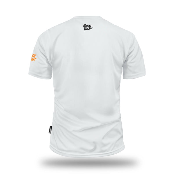 University Illegal Night T-shirt Orange