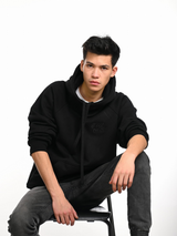 BLUZA CLASSIC HAFT 3D BLACK