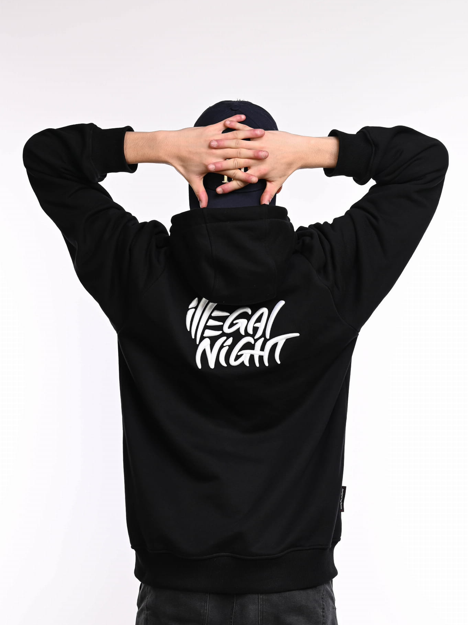 BLUZA CLASSIC HAFT 3D WHITE