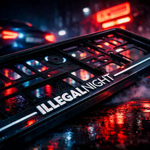 Ramka Tablicy Rejestracyjnej 3D - 2szt