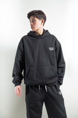 OVERSIZE BLACK HOODIE