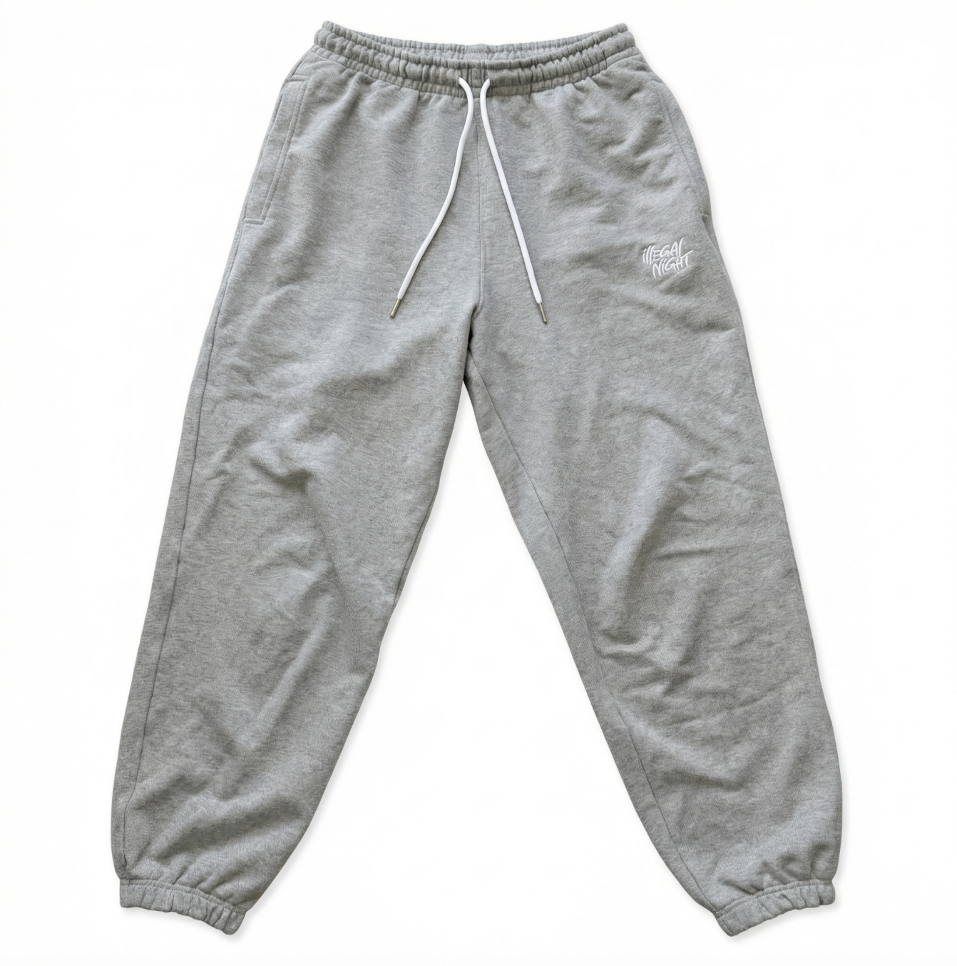 OVERSIZE GREY SWEATPANTS